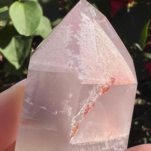AAA-Quality Purple & Pink Lithium Quartz | Polished, Self-Standing Phantom Crystal from Brazil