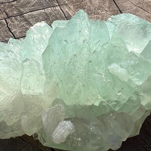 Stunning Gem Quality Green Apophyllite with White Stilbite and Druzy Specimen from India