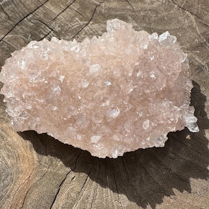 Exquisite Gem Quality Pink Diamond Apophyllite Bowl Formation Specimen from India