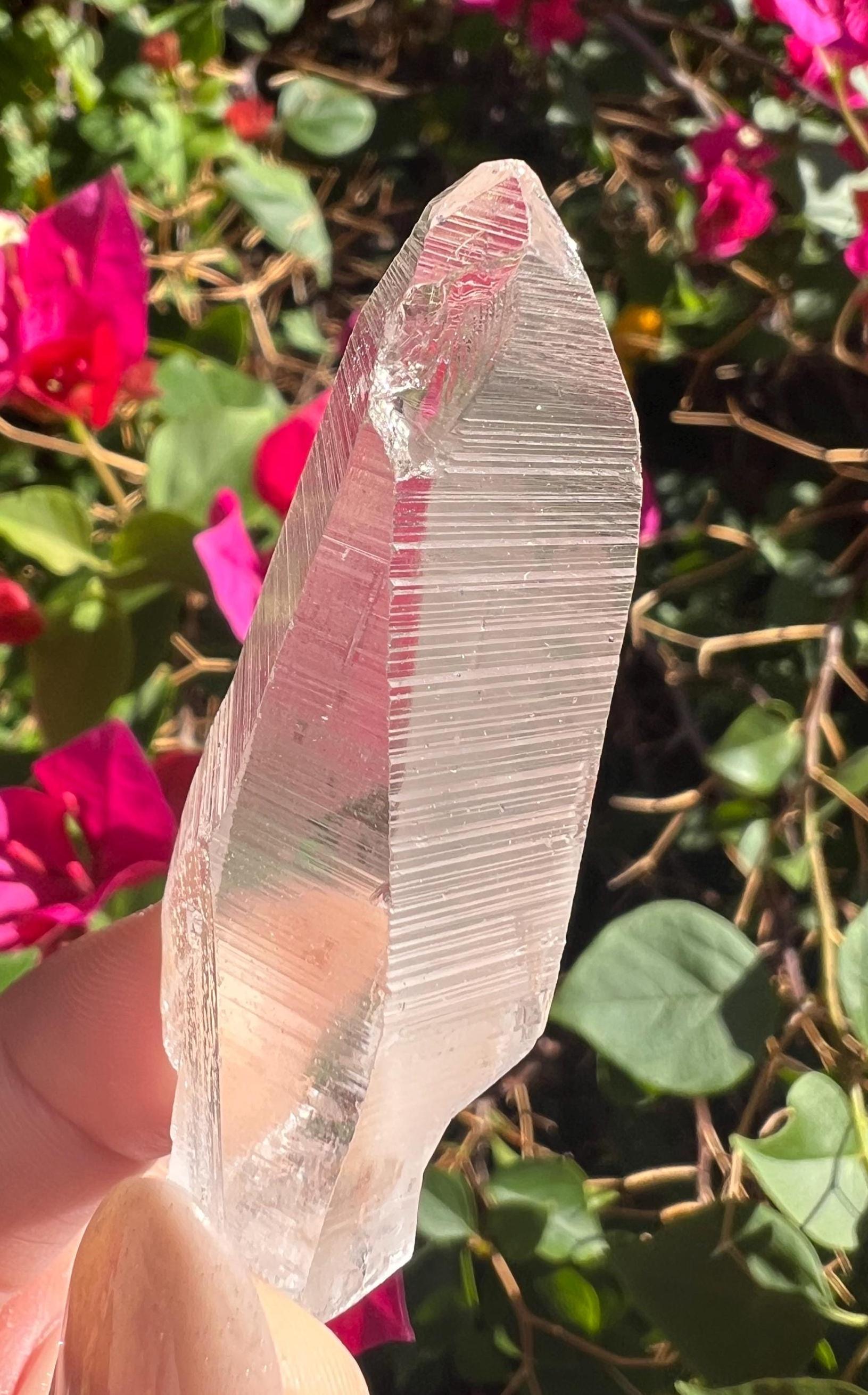 Lemurian Isis Quartz With Natural Key From Columbia - Etsy