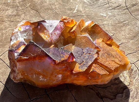 Iridescent Fluorite Specimen from Fujian, China