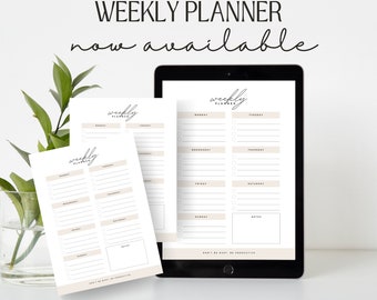 Daily Planner to Do List Work Day Schedule Digital Printable Daily Time ...