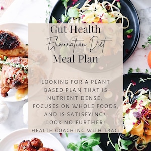 Gut Healing Plant Based 4 Week Meal Plan