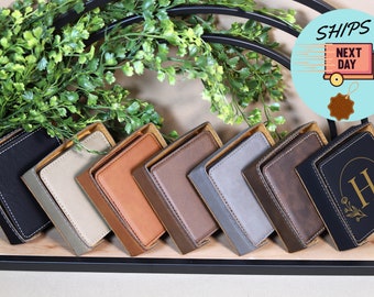 Custom Coaster Set, Personalized Leather Coaster, Drink Coaster, Set of 6, Housewarming Gift, Square Coaster, Gift for Couple,Christmas Gift