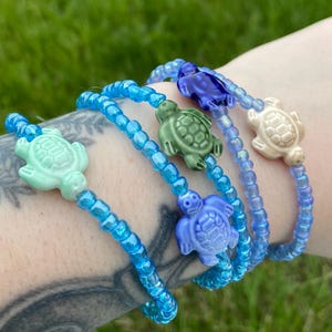 Turtle Beaded Bracelets