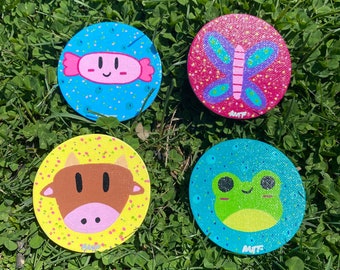 Animal Circle Magnets