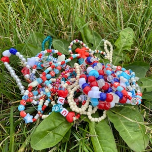 USA Beaded Bracelets