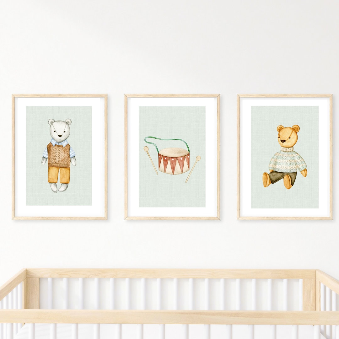 Printable Nursery Wall Art Decor Instant Download Etsy