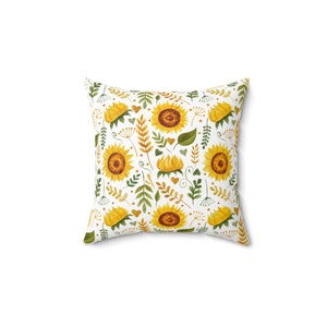 Spun Polyester Square Pillow