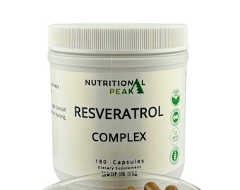 Pico nutricional RESVERATROL COMPLEX 180 cápsulas
