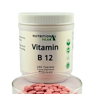 Nutritional Peak Vitamin B12 240 Tablets