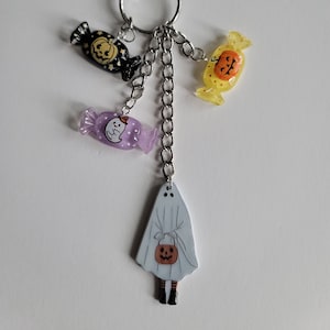 Friendly Ghost Keychain