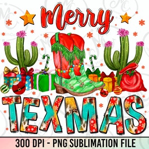 Feliz Texmas Navidad png descarga de diseño de sublimación, Feliz Navidad png, Feliz Año Nuevo png, Mapa de Texas png, descarga de diseños sublimados