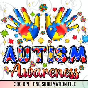 Autism Awareness png sublimation design download, Autism png, Autism Awareness png, puzzle pieces png,Autism Love,sublimate designs download