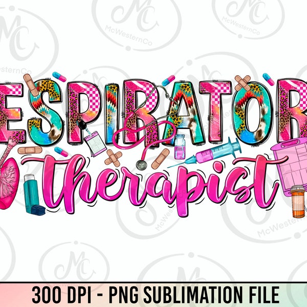 Respiratory Therapist png sublimation design download, western Respiratory Therapist png,RT png, Nurse love png, sublimate designs download