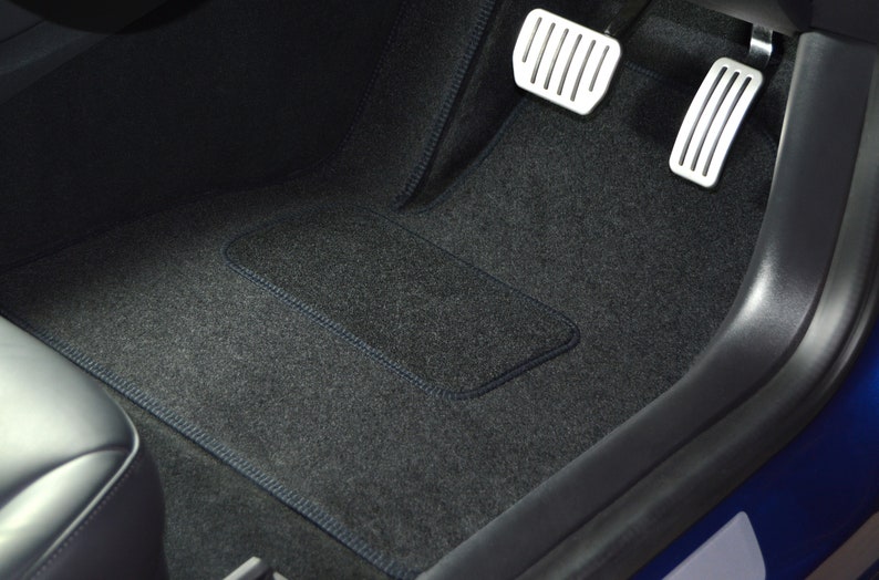 Tailored Personalised Car Mats Enter Your Reg & Choose Your Colour/text