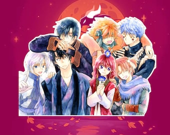 Anime Manga Yona Of The Dawn/Akatsuki no Yona Colored Group Stickers