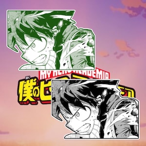 Anime Manga My hero Academia Deku Midoriya Stickers