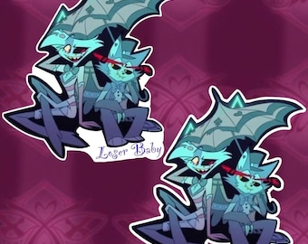 Hazbin Hotel Angeldust&Husk Loser baby Sticker