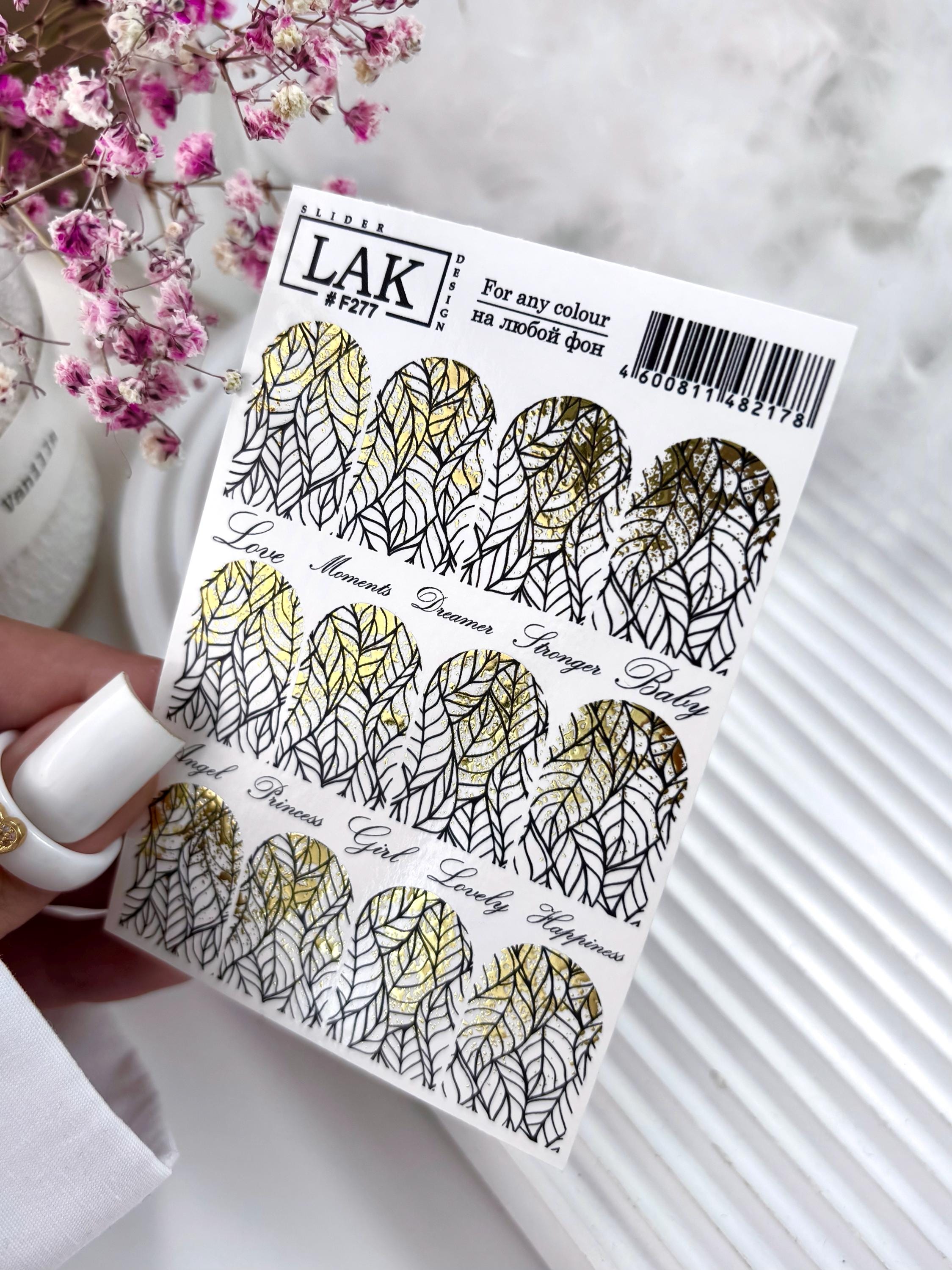 6 Ahornblatt-Pailletten Für Nail Art – Herbstfarben, 3D-Nageldekoration, Ca. 6 Mm, PET-Material