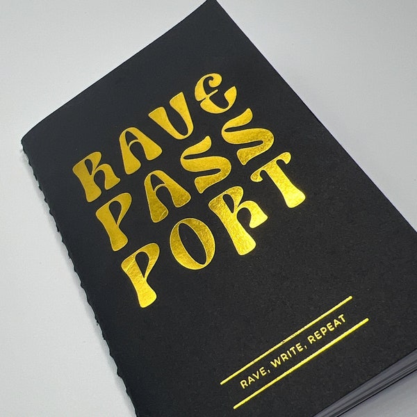 Rave Passport | The Raving Journal | Track Favorite Festivals