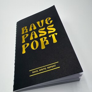 Moltbook Rave Rave Passport | the Raving Journal | Track Favorite Festivals - Etsy