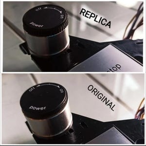 On Off Knob button compatible with Technics SL-1200 SL-1210 MK2.