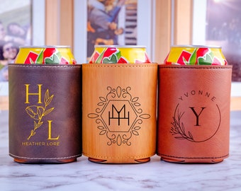 Personalized Can Holder, Customed Drink Holder, Personalized Can Cooler, Custom Bottle Holder, Engraved Can Cooler, Best Man Gift, Groomsman