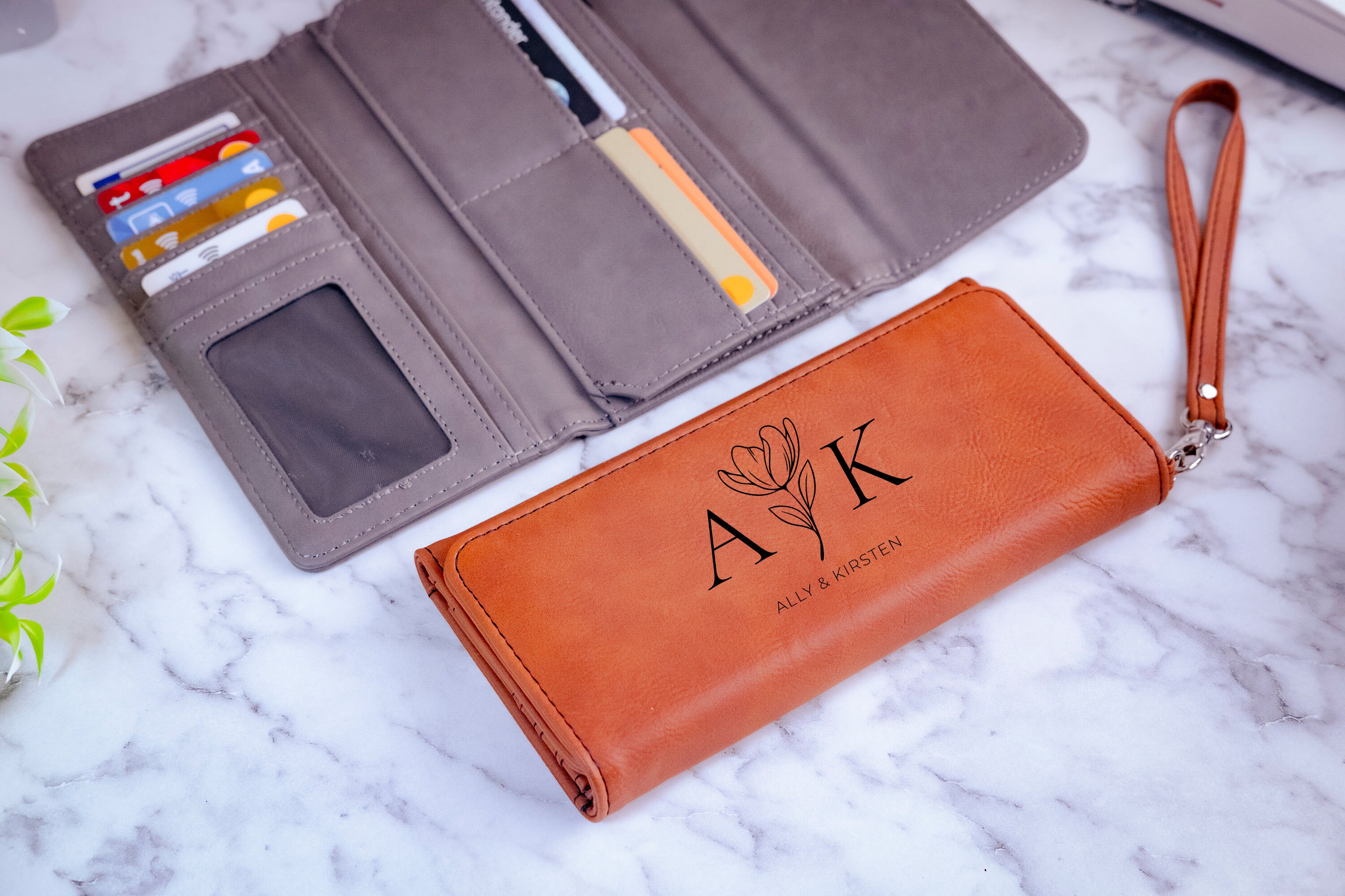 Personalized Women Wallet Customed Leather Women Wallet Etsy UK