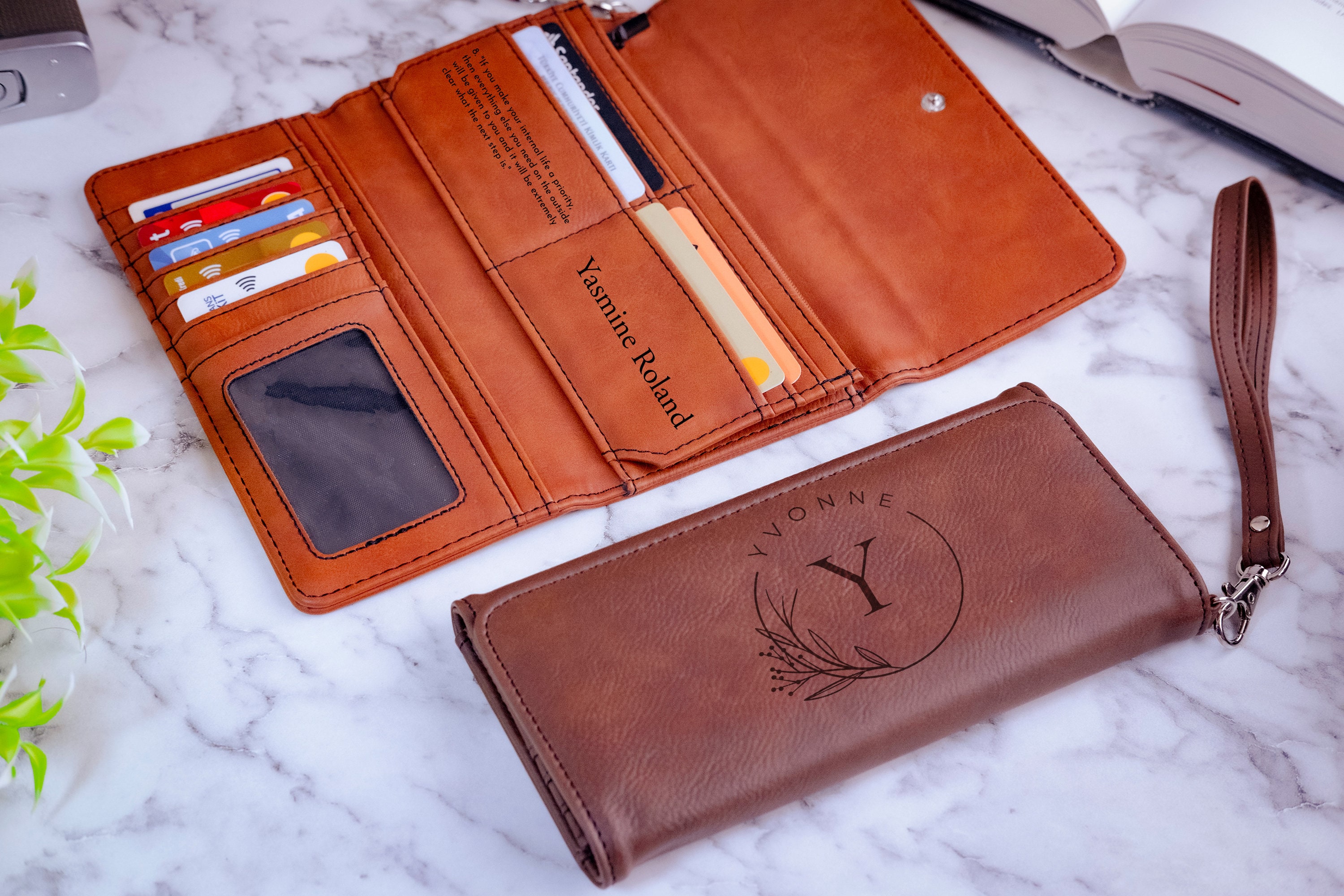 Personalized Women Wallet Customed Leather Women Wallet Etsy UK