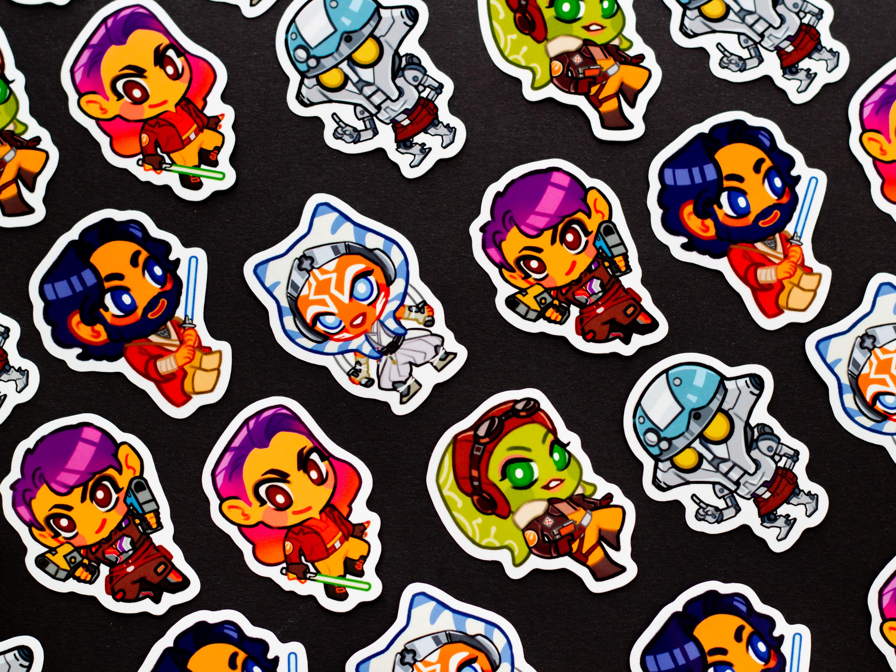 Ahsoka + TCW + Thrawn Stickers - Etsy