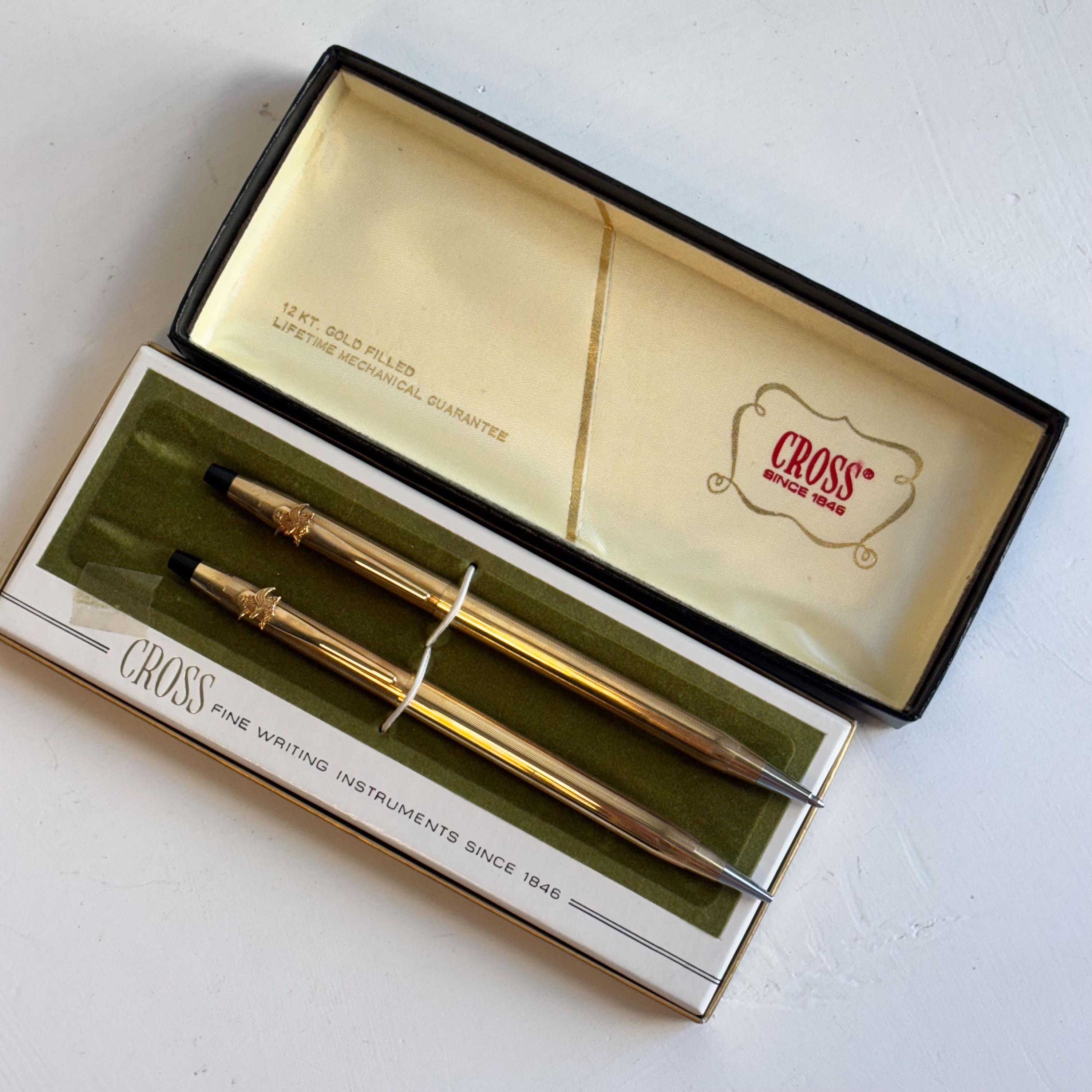 Cross 12k Gold Pen - Etsy
