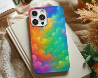 Rainbow Cloud Tough Phone Case | iPhone Samsung Galaxy