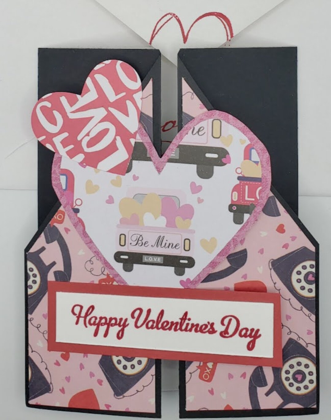 Valentine's Day Cards Sets of 4 Fancy Fold Cards - Etsy