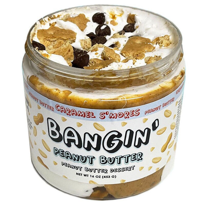 Peanut Butter Gifts Caramel S'mores Peanut Butter Dessert Jar, Peanut