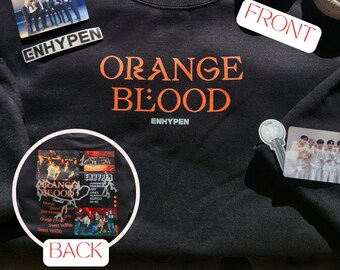 OFFICIAL ENHYPEN Orange Blood Weverse Japan Lucky Draw LD OFFICIAL ENHYPEN Orange Blood Weverse Japan Lucky Draw LD