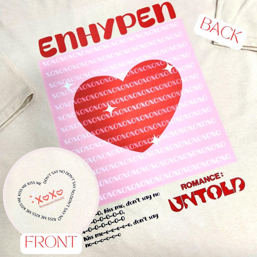 Enhypen XO Song Apparel, Enhypen Xo Song Hoodie, Enhypen Xo