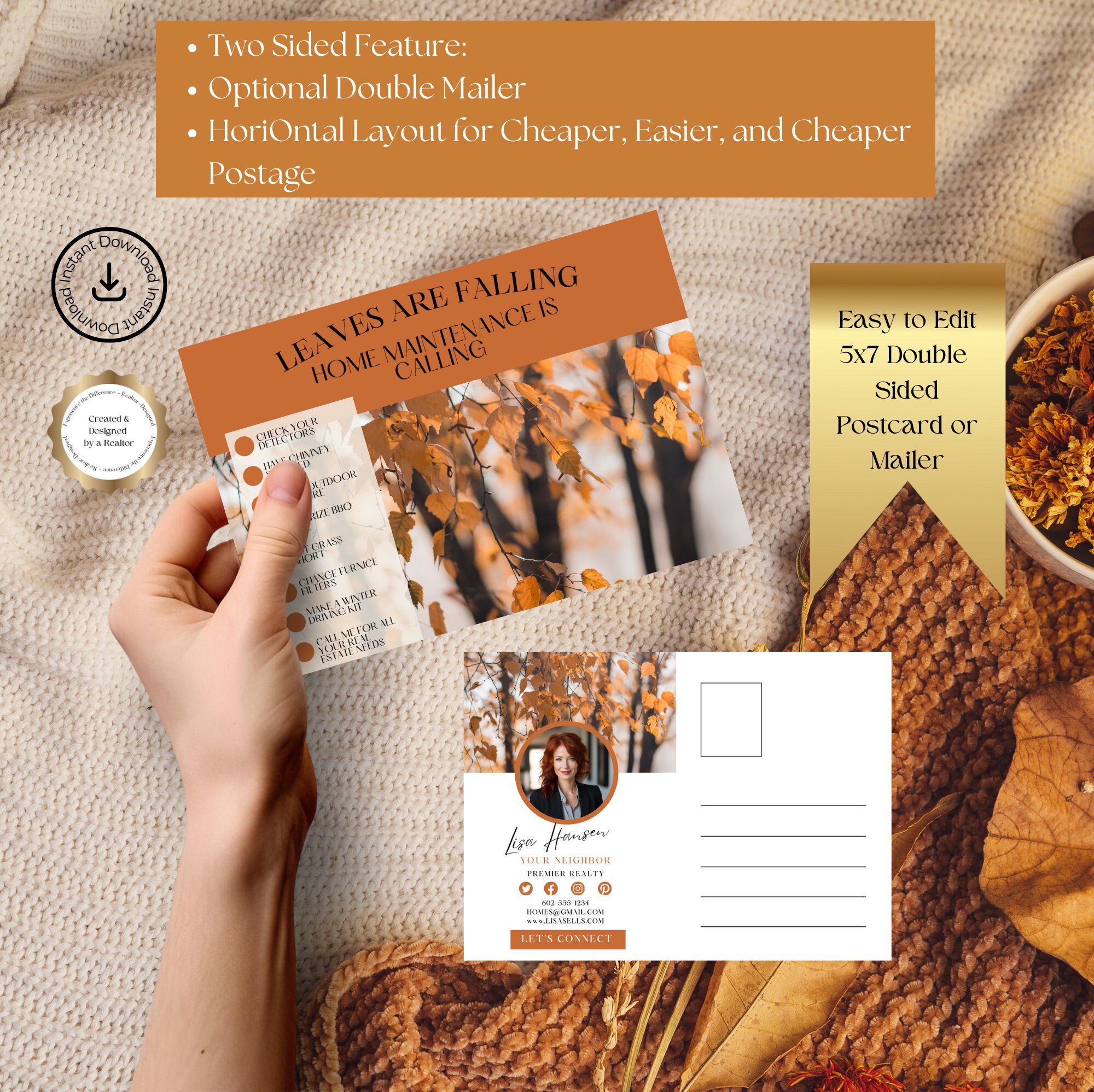 Monthly Real Estate Newsletter Templates November Home Maintenance