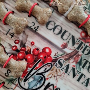 Countdown to Santa Paws English Bulldog Advent Calendar. Christmas Calendar. French Bulldog Advent Calendar. Pet Dog Christmas Gift. image 3