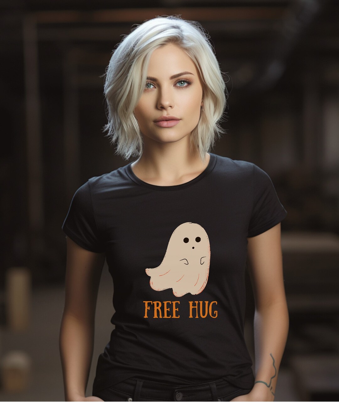 Free Hug Ghost Shirt - Etsy