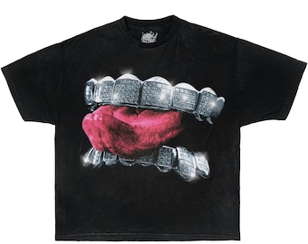 DIAMOND PERC T-SHIRT, Opium, Y2k, Fashion, Streetwear