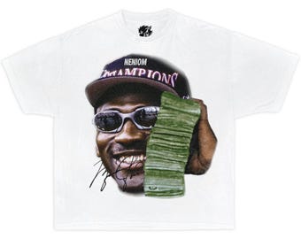 Camiseta Jordan Money Talk con gráfico cuadrado, Y2K, ropa urbana, camisetas, vintage, niños, baloncesto, MJ, camisetas extragrandes, camiseta cuadrada, atractiva, genial