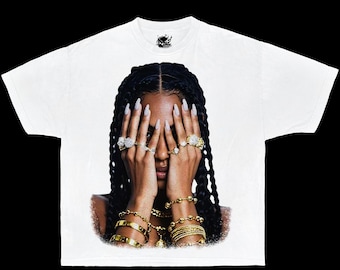 JEWELS Graphic Boxy T-shirt, oversized, grafisch, T-shirt, streetwear, y2k, grappig, kerstcadeaushirt, t-shirt, meme, kinderen, haarcultuur