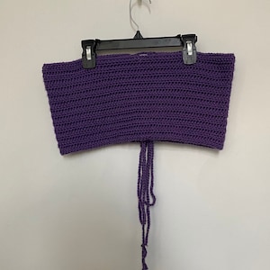 Bandeau Crochet Top