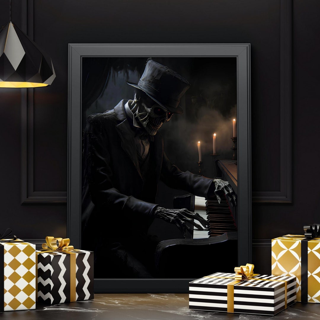 Halloween Zombie Wall Art Printable Halloween Horror Zombie Etsy