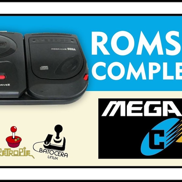 Complete Sega Mega CD ROM Set