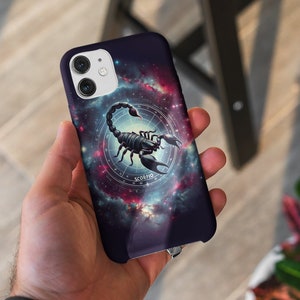 Aesthetic Designer Colorful Scorpio Zodiac IPhone Case For iPhone 11, 12, 13, 14, 15, Pro Max, and Plus