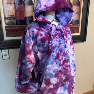 Hand dyed galaxy hoodie - tie dye