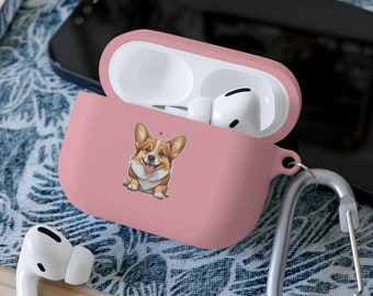 Corgi Airpods Case, Corgi gifts, CustomAirpod Case,Airpod Case Keychain,Protective Airpods Pro Cover, airpod pro 2 case,Friend Gift,Mom Gift