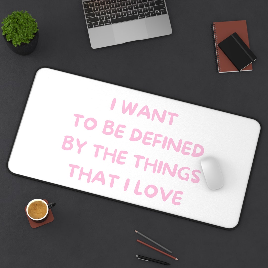 Taylor Swift Desk Mat,kawaii Gaming Mouse Pad,pink Desk Mat,lofi Desk ...
